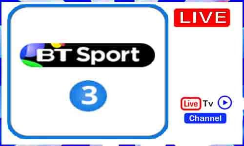BT Sport 3 Live TV Channel From UK