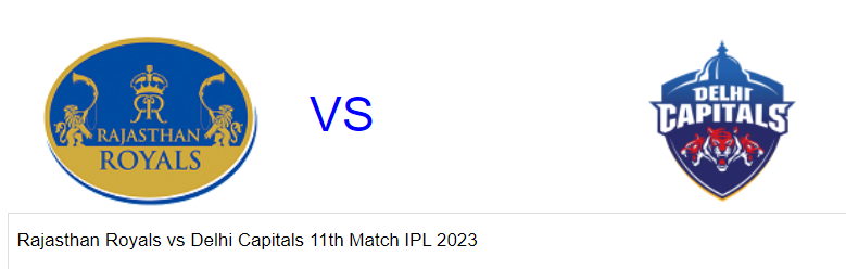 Rajasthan Royals vs Delhi Capitals 11th Match