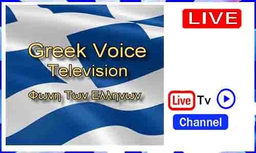 Greek Voice TV Live TV Channel From USA